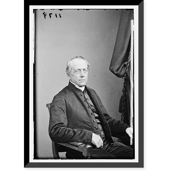 Historic Framed Print, Hon. Henry Wilson - 2, 17-7/8" x 21-7/8"