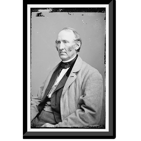 Historic Framed Print, Hon. John L. N. Stratton, 17-7/8" x 21-7/8"