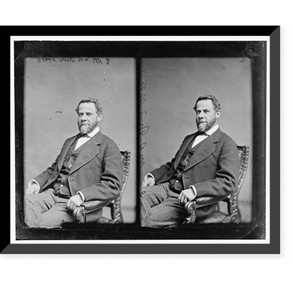 Historic Framed Print, Hon. Vickers, 17-7/8" x 21-7/8"