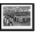 thumbnail image 1 of Historic Framed Print, [Hsin-Sua bookstore in Shanghai (crowded interior)], 17-7/8" x 21-7/8", 1 of 9