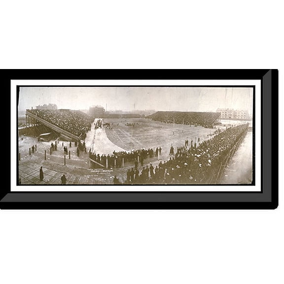 Historic Framed Print, IL Michigan Chicago Marshall Field PHOTO, 36-3/8" x 8-3/8"