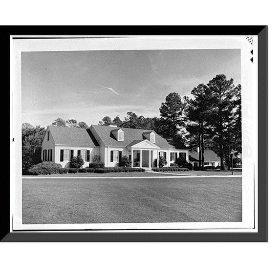 Historic Framed Print, Ike's Cottage, 2604 Washington Road, Augusta, Richmond County, GA, 17-7/8" x 21-7/8"