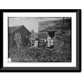 thumbnail image 1 of Historic Framed Print, Improvised homes in ruined Fr., 17-7/8" x 21-7/8", 1 of 9