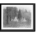 thumbnail image 1 of Historic Framed Print, In the mountains. Spokan, 17-7/8" x 21-7/8", 1 of 9
