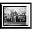 thumbnail image 1 of Historic Framed Print, Indian Republican club from Rosebud Reservation, S.D., 3/10/25, 17-7/8" x 21-7/8", 1 of 9