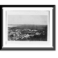 thumbnail image 1 of Historic Framed Print, [Island of Guam. Portion of city of Agana from fort], 17-7/8" x 21-7/8", 1 of 9