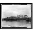 thumbnail image 1 of Historic Framed Print, J. H. Millhollin Memorial Bridge, Spanning Ocmulgee River at Blackshear Road, Jacksonville vicinity, Coffee County, GA - 6, 17-7/8" x 21-7/8", 1 of 9
