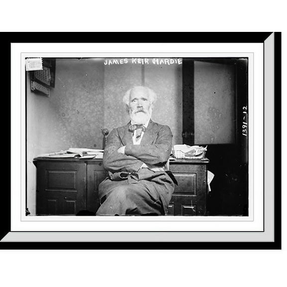 Historic Framed Print, James Kier Hardie, 17-7/8" x 21-7/8"