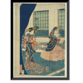thumbnail image 1 of Historic Framed Print, [Japanese Ukiyo-e print] - 1025, 17-7/8" x 21-7/8", 1 of 9