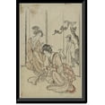 thumbnail image 1 of Historic Framed Print, [Japanese Ukiyo-e print] - 698, 17-7/8" x 21-7/8", 1 of 9