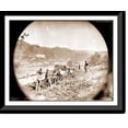 thumbnail image 1 of Historic Framed Print, Jericho Mills Va. Party of the 50th New York Engineers building a road on the south, 17-7/8" x 21-7/8", 1 of 9