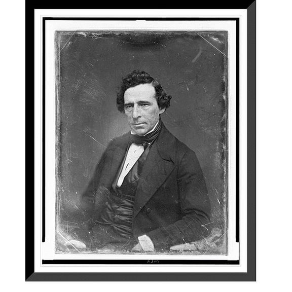 Historic Framed Print, [John Alexander Kennedy, half-length portrait, three-quarters to left, eyes front] - 2, 17-7/8" x 21-7/8"