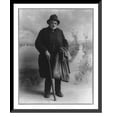 thumbnail image 1 of Historic Framed Print, [John Brennan. full-length portrait, dressed for role of John Pickpenny"]", 17-7/8" x 21-7/8", 1 of 9