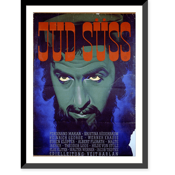 Historic Framed Print, Jud Suss, 17-7/8" x 21-7/8"