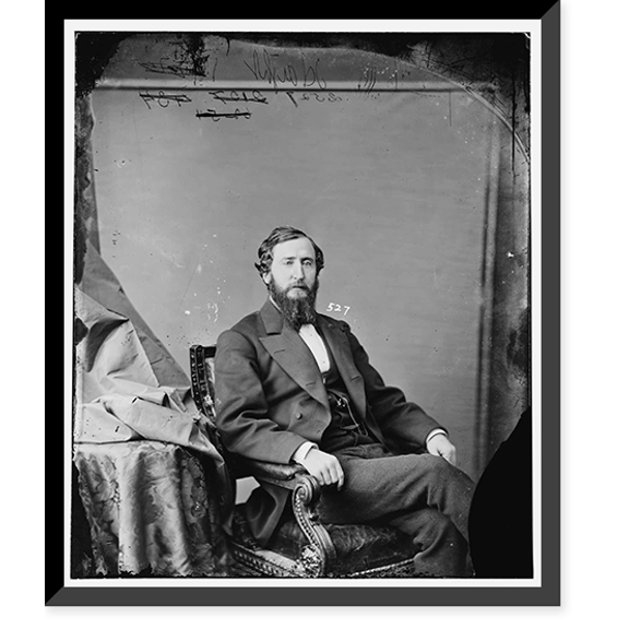 Historic Framed Print, Kennedy, 17-7/8" x 21-7/8"