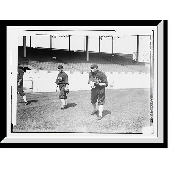 Historic Framed Print, Kid Gleason & Berger, 17-7/8" x 21-7/8"