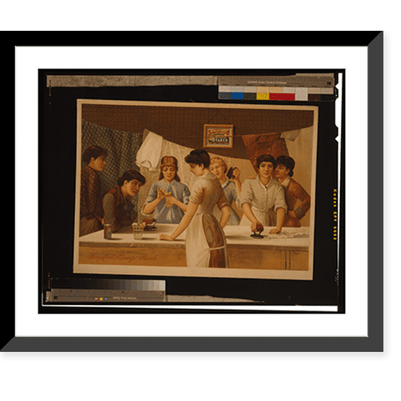 Historic Framed Print, Kingsford's Oswego Starch - 2, 17-7/8" x 21-7/8"