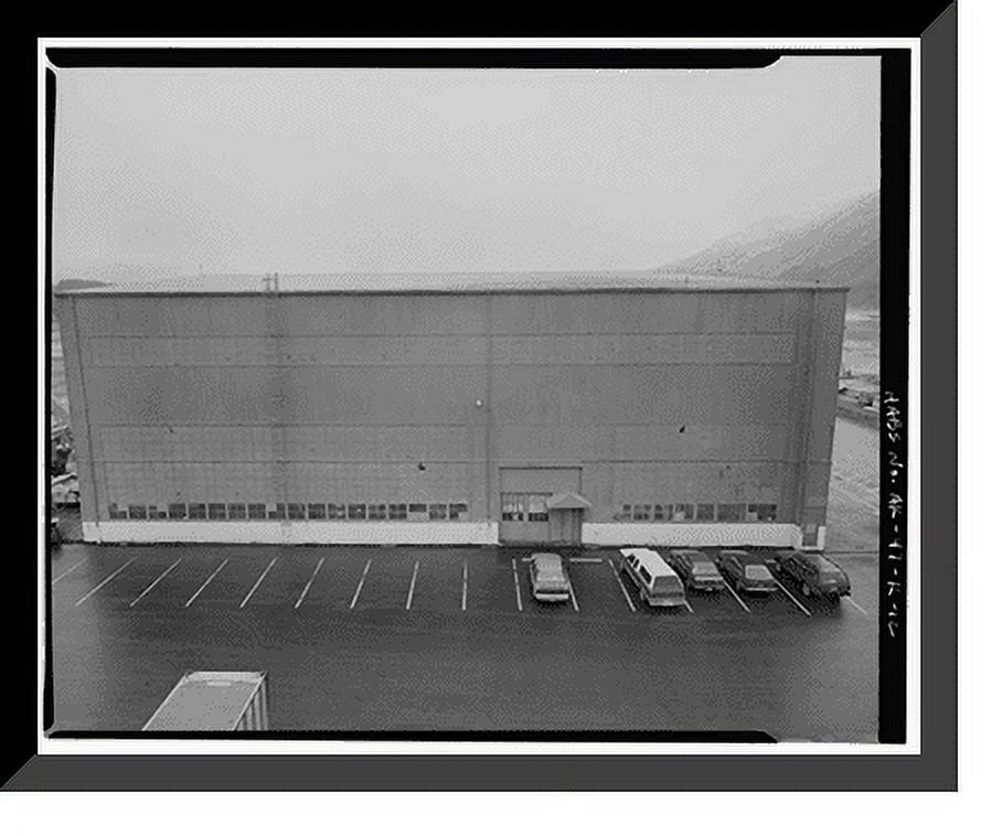 Historic Framed Print, Kodiak Naval Operating Base, Aircraft Storehouse ...