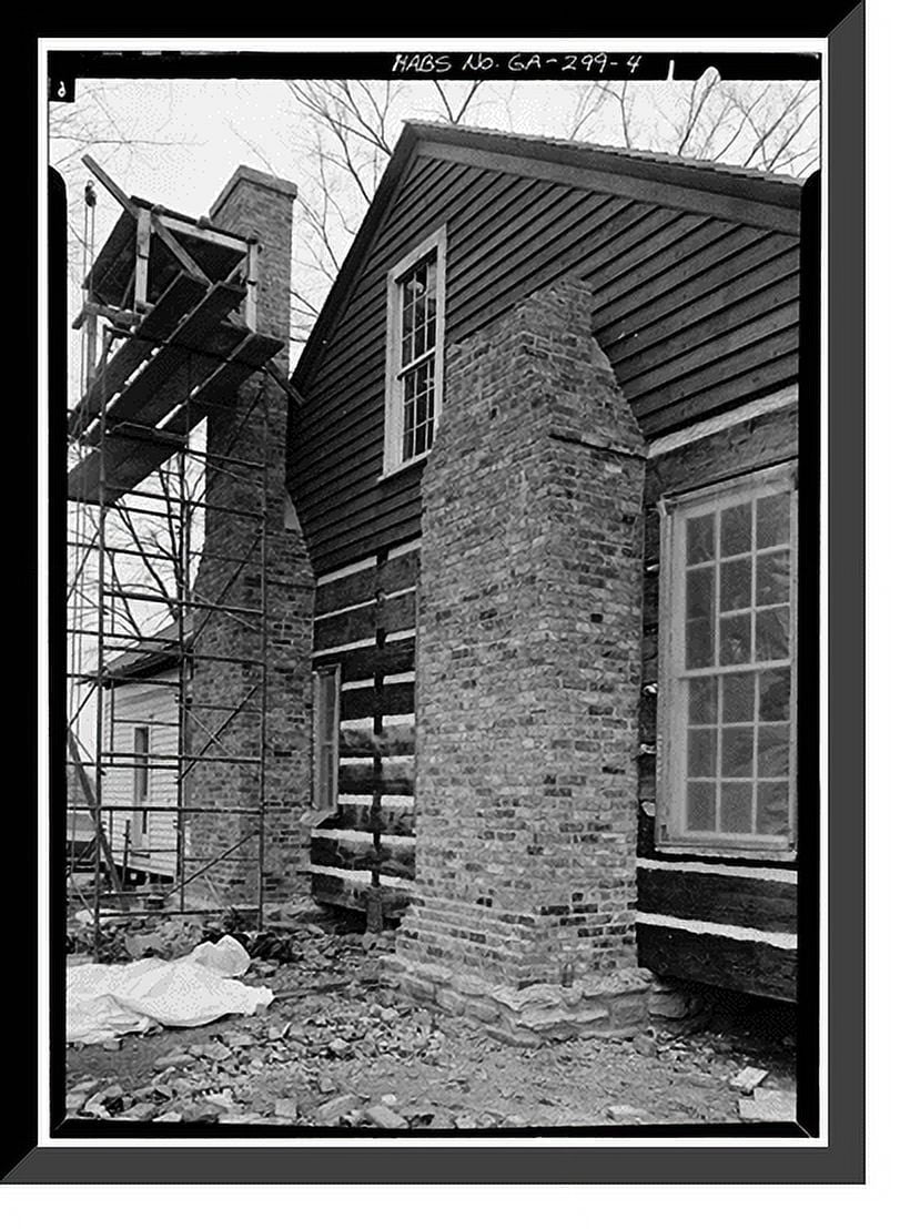 Historic Framed Print, Kolb House, Powder Springs Road, Kennesaw, Cobb