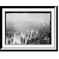 thumbnail image 1 of Historic Framed Print, Labor Day crowd meeting in Union Square, in rain, New York, 17-7/8" x 21-7/8", 1 of 9