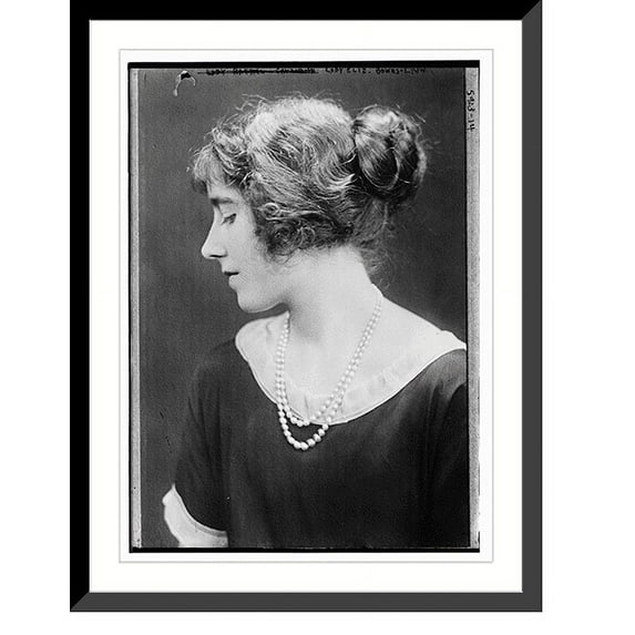 Historic Framed Print, Lady Eliz. Boews - Lyon, 17-7/8" x 21-7/8"