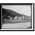 thumbnail image 1 of Historic Framed Print, Lawn tennis at the Profile House, Franconia Notch, White Mountains, 17-7/8" x 21-7/8", 1 of 9