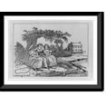 thumbnail image 1 of Historic Framed Print, Learning to read. McGuffey's reader, 17-7/8" x 21-7/8", 1 of 9