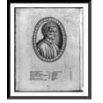 thumbnail image 1 of Historic Framed Print, [Leon Battista Alberti, 1404-1472, head and shoulders portrait, facing right], 17-7/8" x 21-7/8", 1 of 9