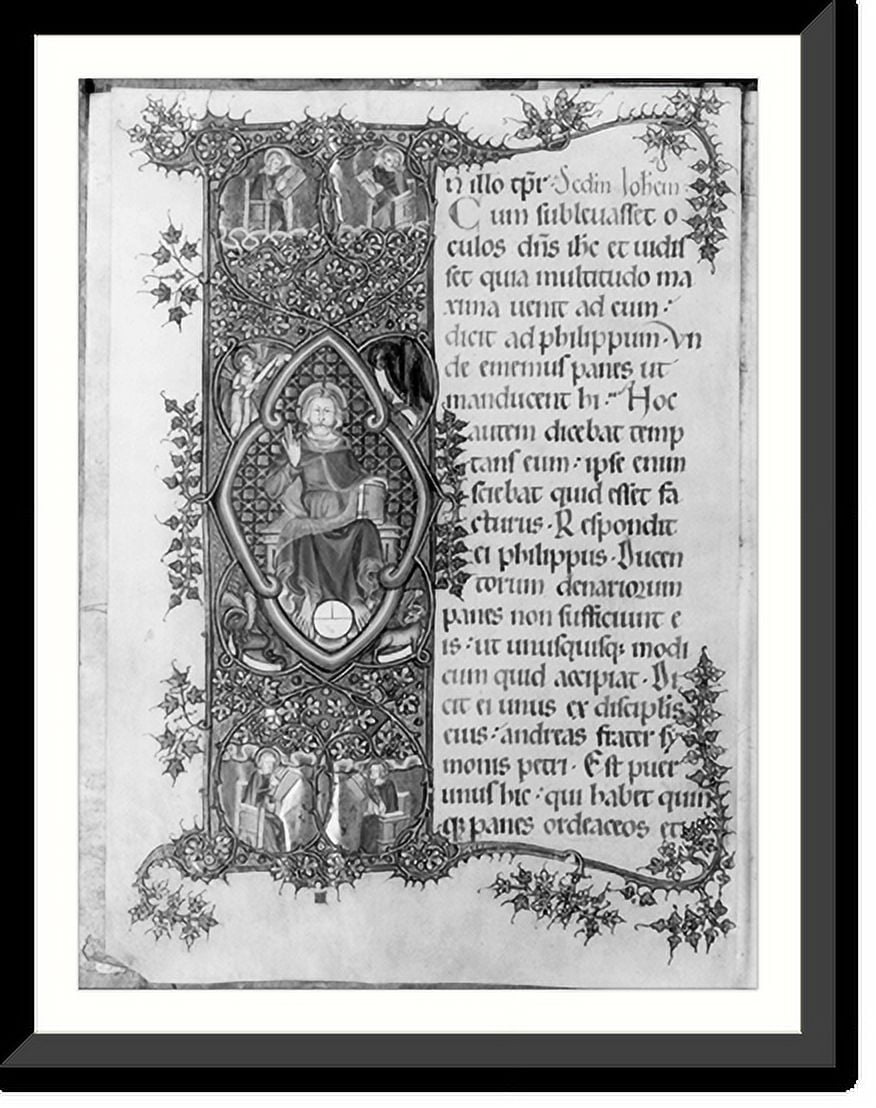 Historic Framed Print, [Letter I