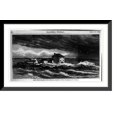 thumbnail image 1 of Historic Framed Print, Lime Rock Island, off Newport, Rhode Island, 17-7/8" x 21-7/8", 1 of 9