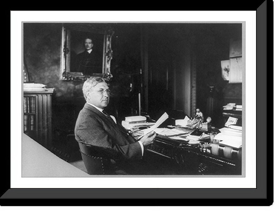 Historic Framed Print, [Lindley Miller Garrison, while Secretary of War