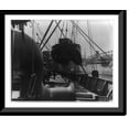 thumbnail image 1 of Historic Framed Print, Loading a tank aboard one of Victory ships, 17-7/8" x 21-7/8", 1 of 9