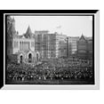 thumbnail image 1 of Historic Framed Print, London Honorables entering Trinity Church, Boston - 2, 17-7/8" x 21-7/8", 1 of 9