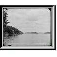 thumbnail image 1 of Historic Framed Print, Looking north on Lake Sunapee, N.H., 17-7/8" x 21-7/8", 1 of 9