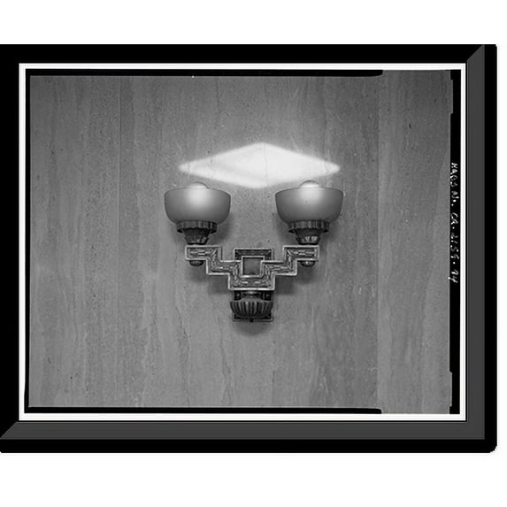 Historic Framed Print, Los Angeles City Hall, 200 North Spring Street, Los Angeles, Los Angeles County, CA - 78, 17-7/8" x 21-7/8"