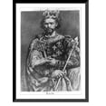 thumbnail image 1 of Historic Framed Print, [Louis IX of France], 17-7/8" x 21-7/8", 1 of 9