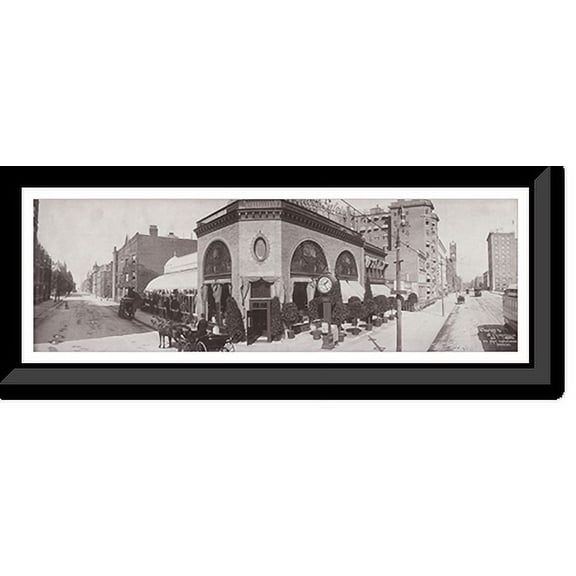 Historic Framed Print, MA Fairfield-Boylston Boston 1903, 17-7/8" x 21-7/8"