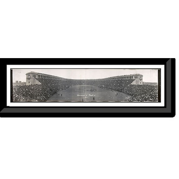 Historic Framed Print, MA Harvard 0 - Yale 0 1911, 17-7/8" x 21-7/8"
