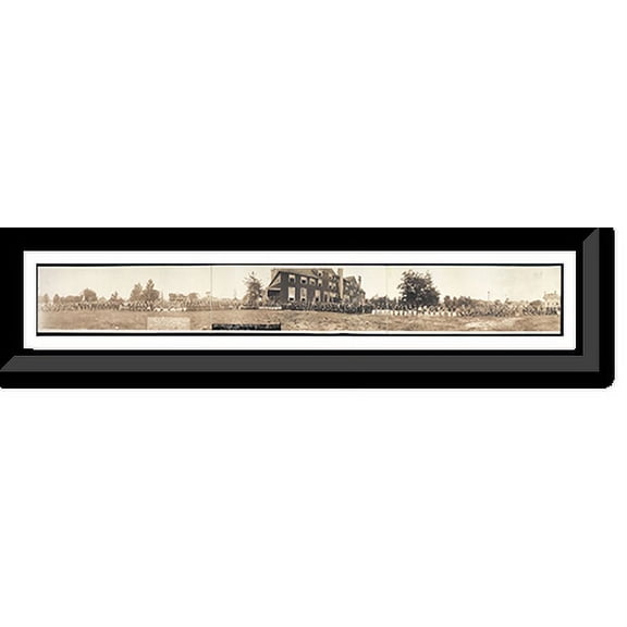 Historic Framed Print, MI Gladstone 1912 PHOTO, 36-3/8" x 8-3/8"