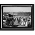 thumbnail image 1 of Historic Framed Print, MILITARY FIELD MASS BY HOLY NAME SOC. OF ROMAN CATHOLIC CHURCH. GENERAL VIEW - 2, 17-7/8" x 21-7/8", 1 of 9