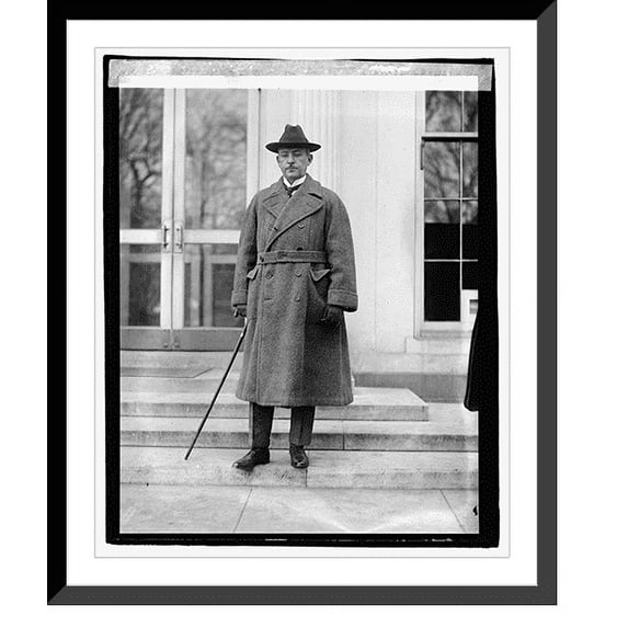 Historic Framed Print, Maj. Gen'l Jn. T. O'Ryan, 1/24/21, 17-7/8" x 21-7/8"