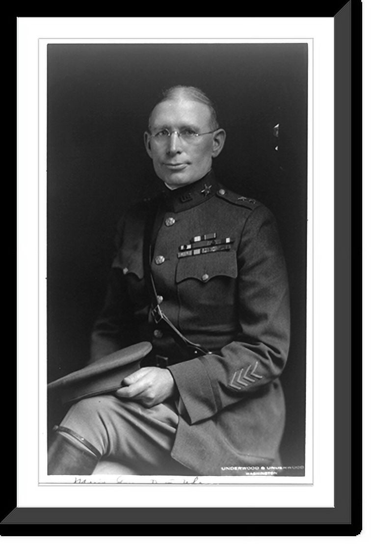 Historic Framed Print, [Major General Dennis E. Nolan, three-quarter ...