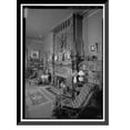 thumbnail image 1 of Historic Framed Print, Mark Twain House, 351 Farmington Avenue (corrected from original add, Hartford, Hartford County, CT - 66, 17-7/8" x 21-7/8", 1 of 9
