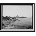 thumbnail image 1 of Historic Framed Print, Marquette, Mich., Lighthouse Point, 17-7/8" x 21-7/8", 1 of 9