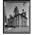 thumbnail image 1 of Historic Framed Print, Marshall County Courthouse, Square by Center, Main & Church Streets & First Av, Marshalltown, Marshall County, IA, 17-7/8" x 21-7/8", 1 of 9