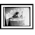 thumbnail image 1 of Historic Framed Print, McSweeny statue by J.A. Atcheson, 17-7/8" x 21-7/8", 1 of 9