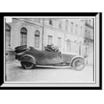 thumbnail image 1 of Historic Framed Print, Mercedes car captured by Fr., 17-7/8" x 21-7/8", 1 of 9