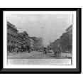 thumbnail image 1 of Historic Framed Print, [Michigan - Detroit - Street railways: Woodward Ave, N. from Jefferson], 17-7/8" x 21-7/8", 1 of 9