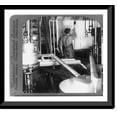 thumbnail image 1 of Historic Framed Print, Milk in the separating room, passing over refrigerating pipes of a dairy, 17-7/8" x 21-7/8", 1 of 9