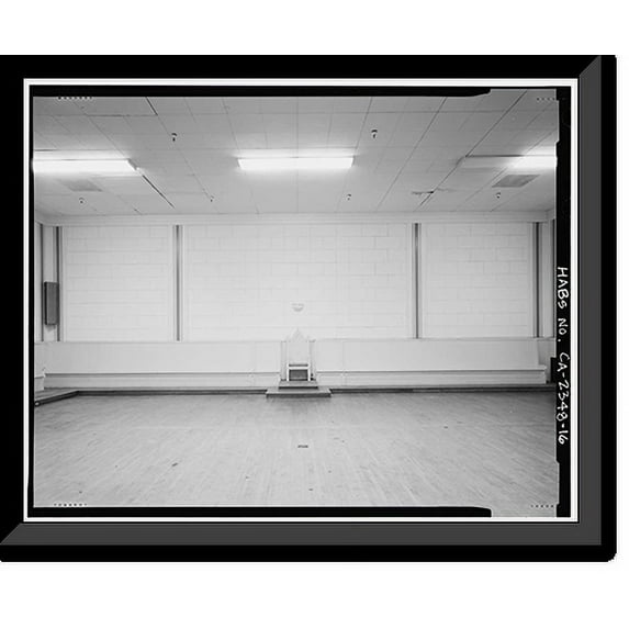 Historic Framed Print, Mission Turn Hall, 3543 Eighteenth Street, San Francisco, San Francisco County, CA - 11, 17-7/8" x 21-7/8"